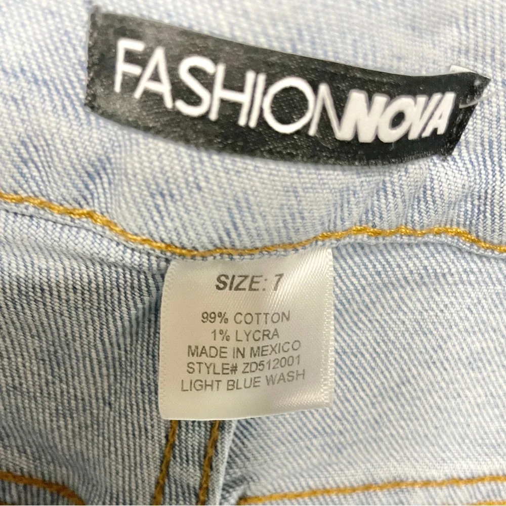 NWT - Fashion Nova - Women’s Two Toned Mom Jeans * - Picture 10 of 11